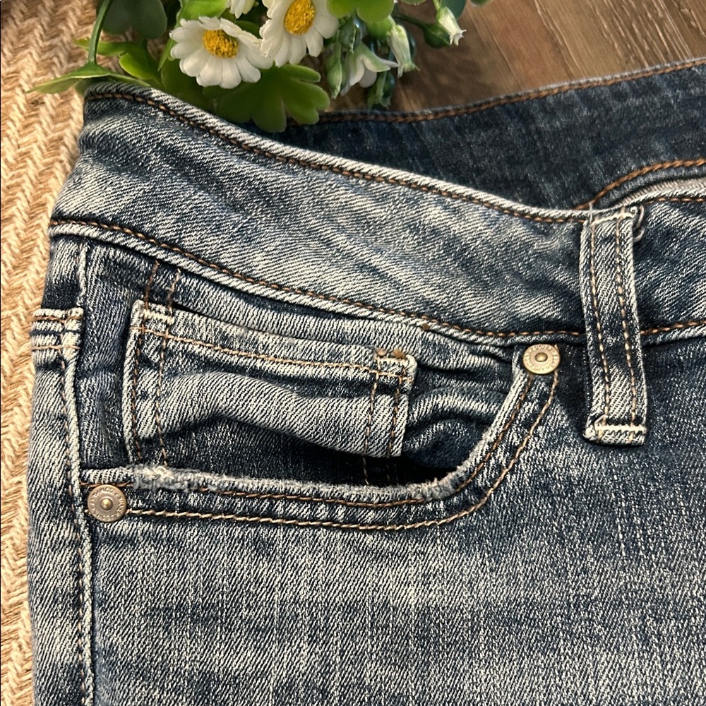 SILVER JEANS SUKI Straight Leg Classic Light Blue Women's Jeans Size 31 - Picture 6 of 14